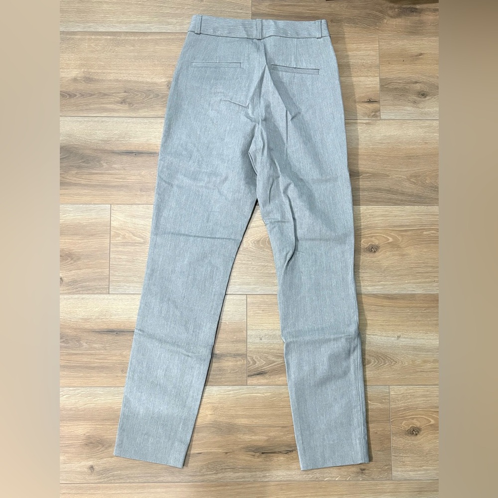 Gray High-Waisted Slacks - Picture 3 of 3